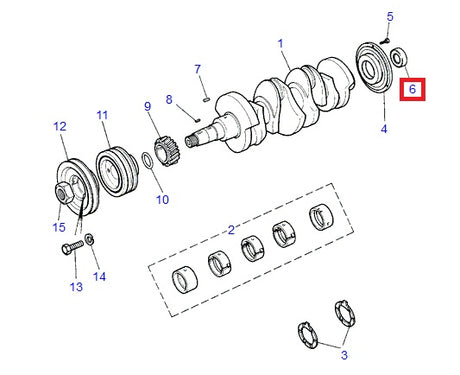 Bearing Flywheel 48x19x14 - ALLMAKES