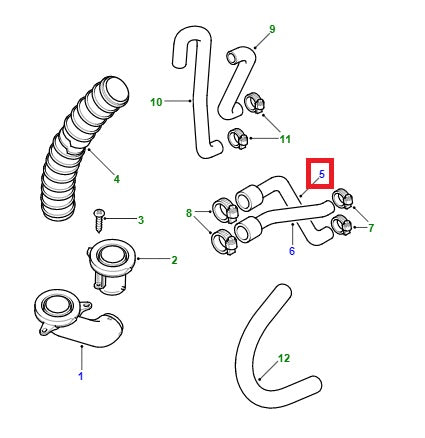 Heater Hose - ALLMAKES 4X4