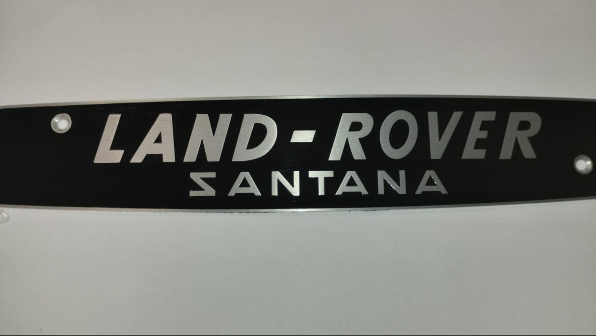 Land Rover Santana Emblem For Grille 346346