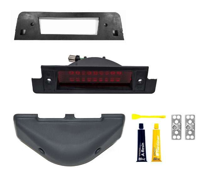 Rear high level led brake light assembly kit for defender 90/110