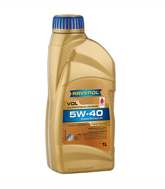 Motor Oil - 5W40 - VDL SAE - 1 Liter - RAVENOL