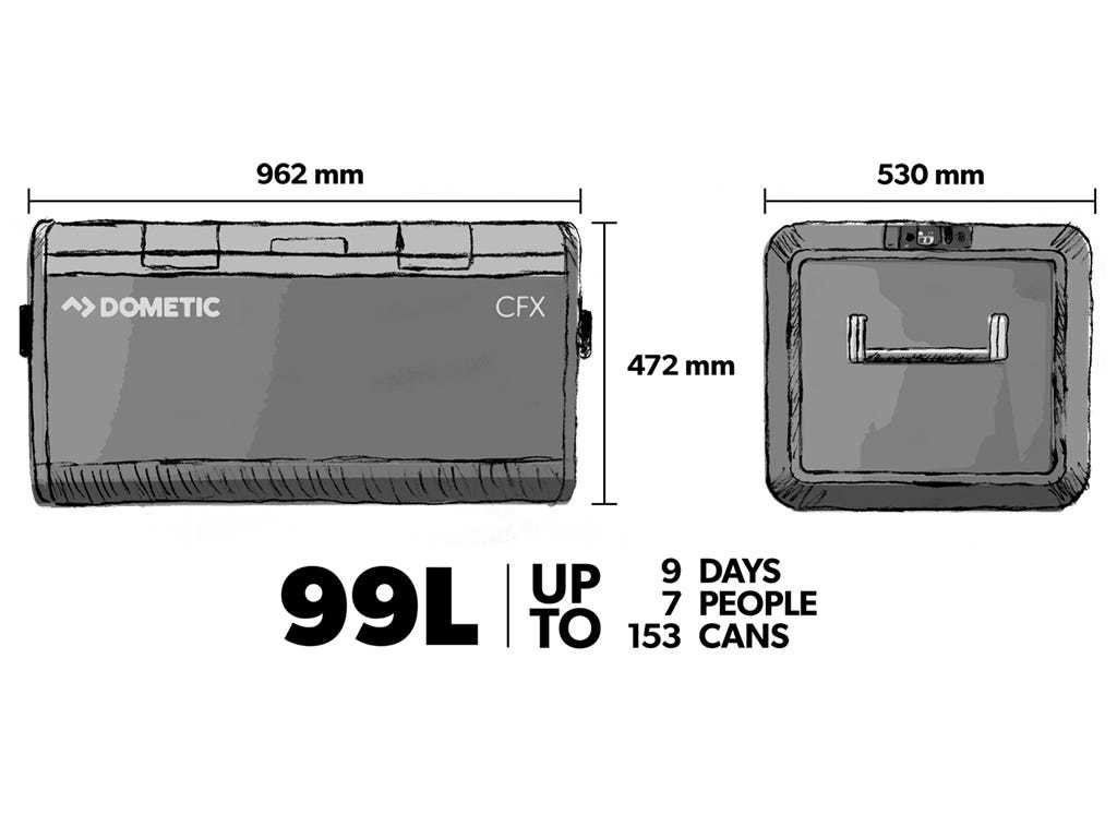 Dometic CFX3 100 Cooler/Freezer