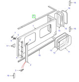 Seal Body Side Panel RH Upper