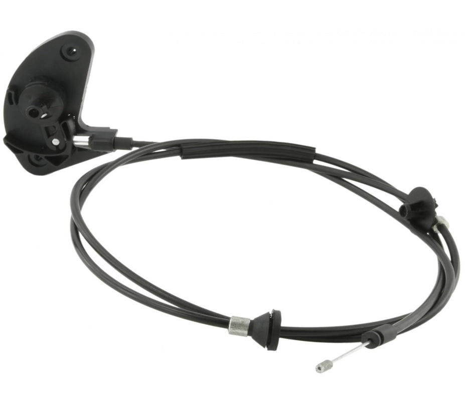 Cable assembly hood lock control