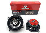 Set of Two Speakers - 5"/130mm - 80W Max - 50W RMS - Universal - TORO POWER