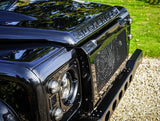 Front Grille - Stainless Steel - Glossy Santorini Black - AG PARTS