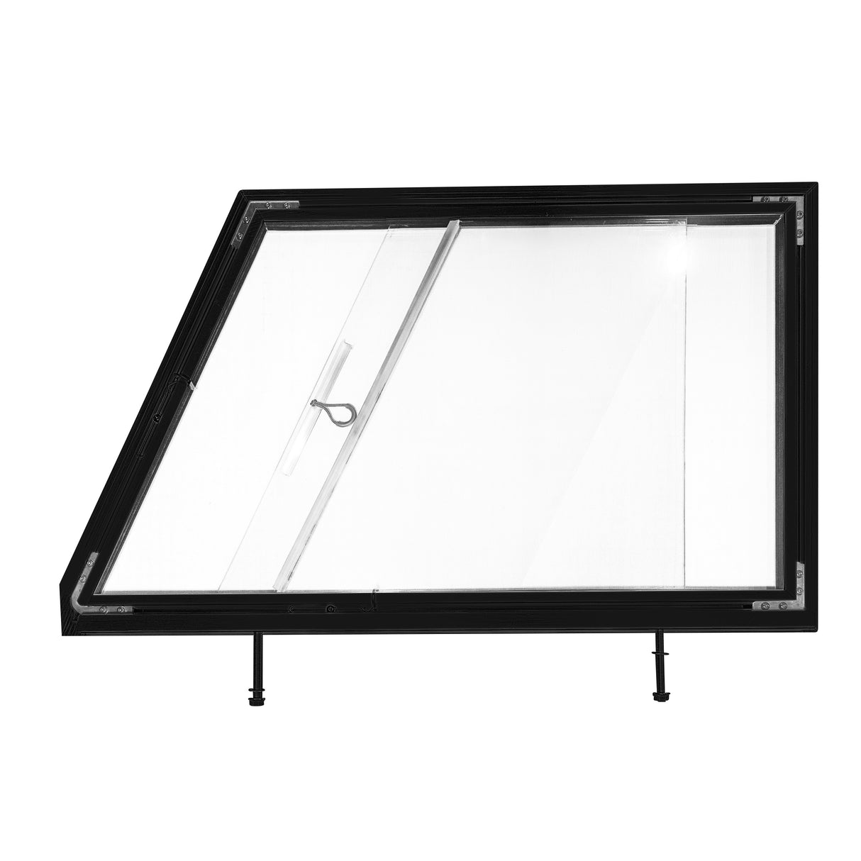 Front Sliding Aluminum Windows - Pair