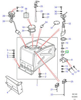 Mounting Rubber Fuel Tank