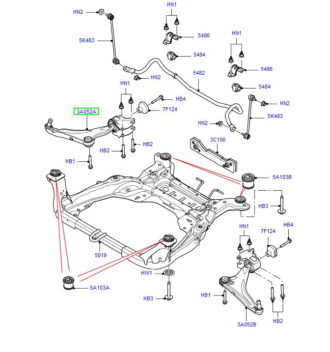 Suspension Arm RH Front