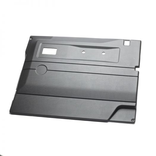 Black Front Right Door Trim - With Power Windows - With remote control system