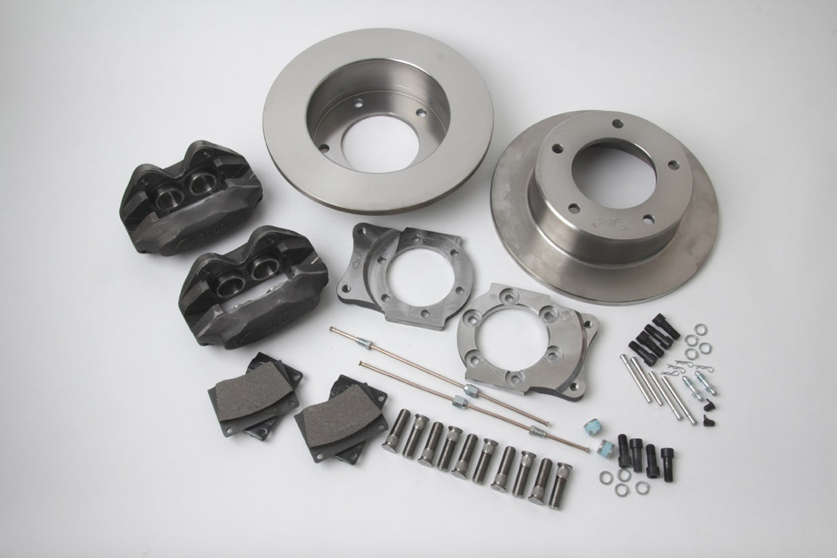 ZEUS DISC BRAKE CONVERSION KIT FRONT, Land Rover SERIES II & III