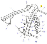 Rear Suspension Union Arm - Upper Left - GENUINE LAND ROVER