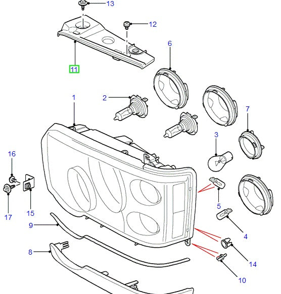 Headlamp Insulation Cover
