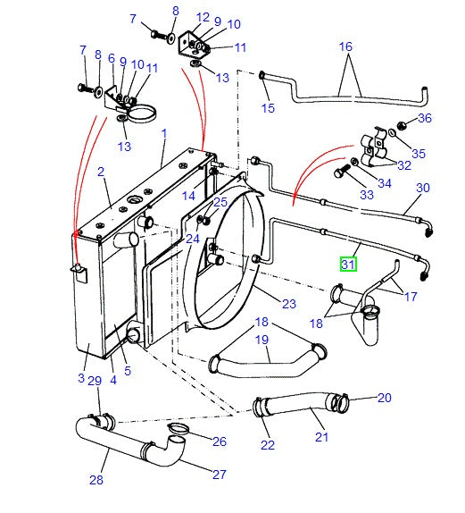 Oil Cooler Pipe