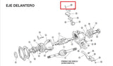 Bolt Tornillo 7/16 x 1- 3/8 bsf