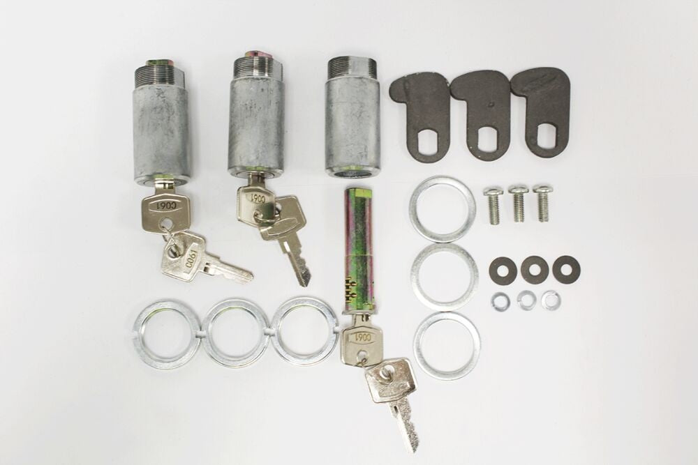 Barrel Lock And 3 Keys