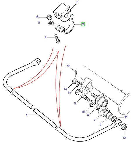 STRAP ASSY - Rear suspension - EUROSPARE