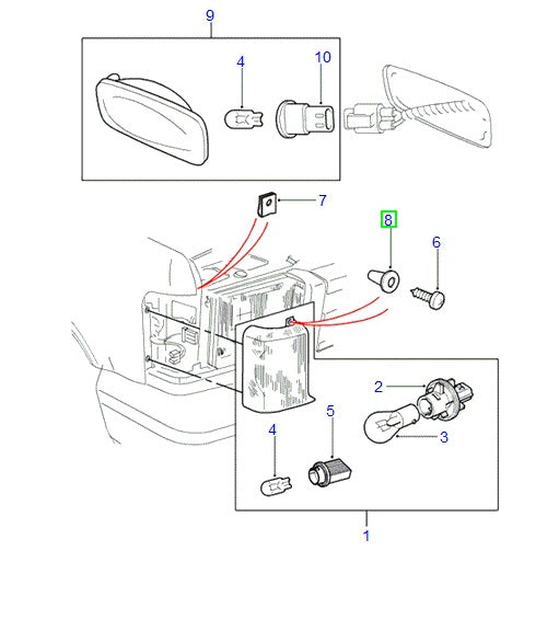 Clip - retaining