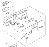 Handle Cover - Without Handle - Tailgate - In Fiber - AG PARTS