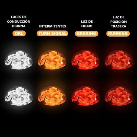 Complete Led Light Kit - Smoked - OFFROAD