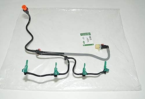 Injector fuel return pipe