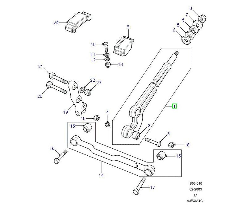 Radius Arm Assembly