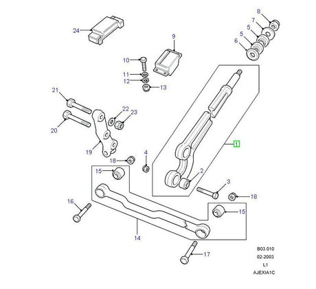Radius Arm Assembly