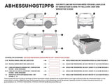 Pickup Truck Load Bed Slimline II Rack Kit / 1255mm(W) x 1358mm(L) - FRONT RUNNER
