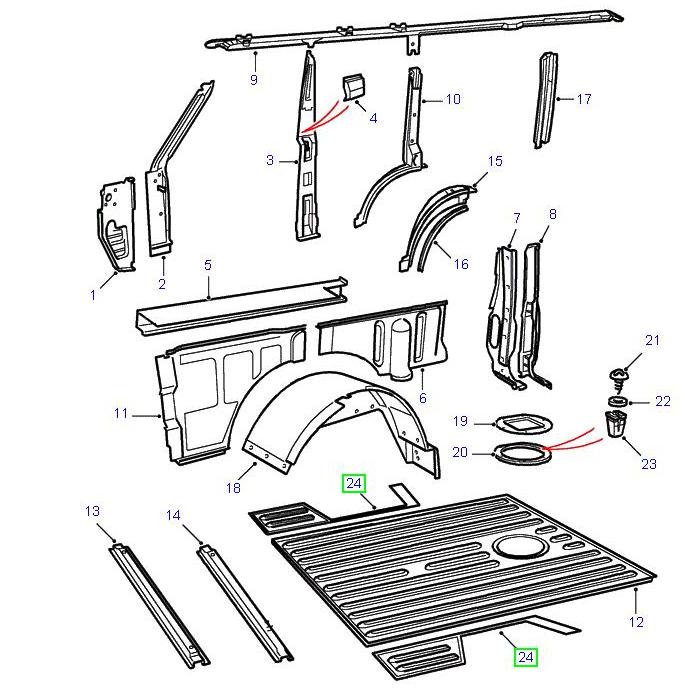 Floor Panel LH