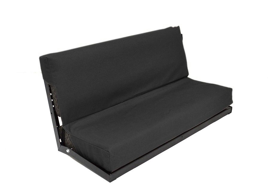 2-SEAT rear bench protector cover - Black Color