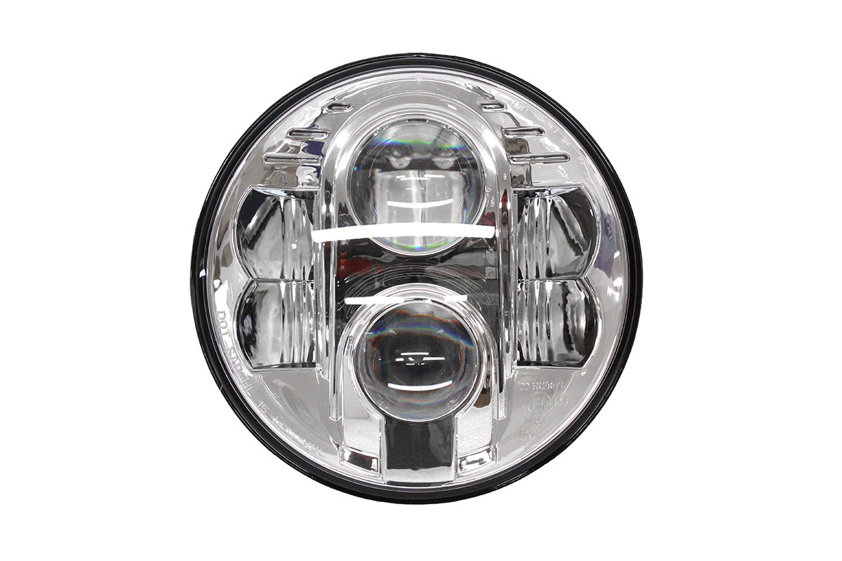 Single 7 Inch Round LED Headlamp LHD - ALLMAKES 4X4