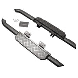 Side Steps - Black Shadow - Checkered Sheet Finish - URBAN