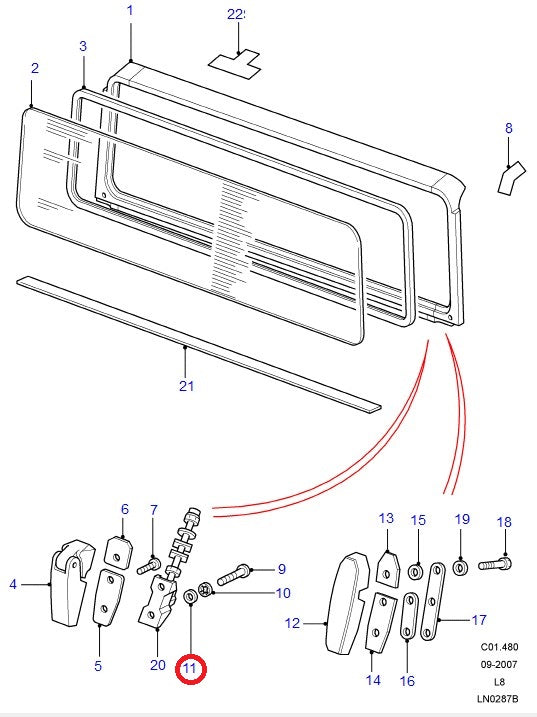 Washers - Bag of 20 - GENUINE LAND ROVER