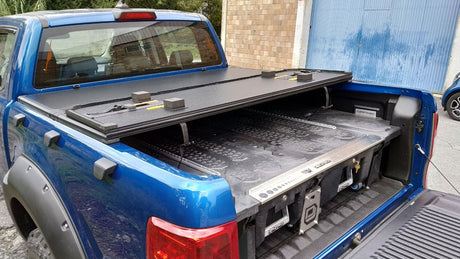 Hard-Tri-Fold Flat Cover - For Double Cab