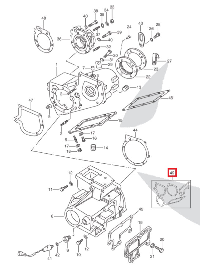 Transfer Gasket Set