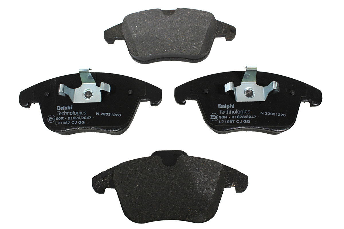 Brake Pad Set - Front Brakes - E1 - DELPHI