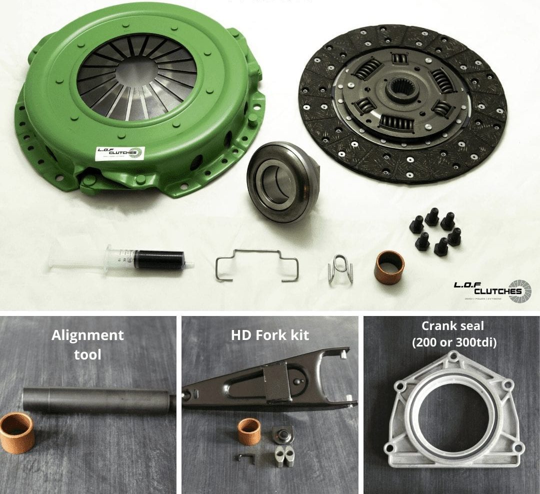 Complete HD Clutch Installation Kit - L.O.F. CLUTCHES