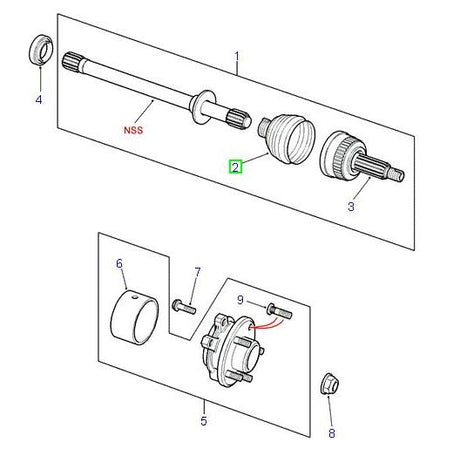 Gaiter CV Joint