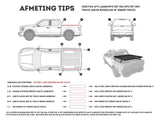 Pickup Truck Load Bed Slimline II Rack Kit / 1255mm(W) x 1358mm(L)