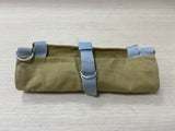 Canvas Tool Bag - Sand Color - Gray Strap