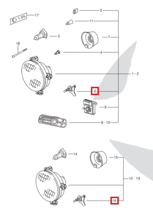 Tornillo Reglaje Faros