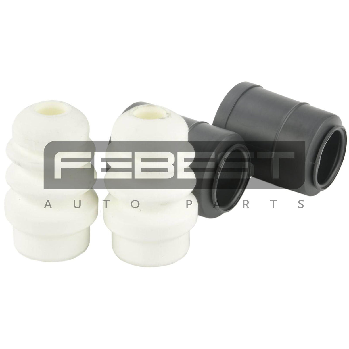 Boot with jounce bumper front shock absorber kit