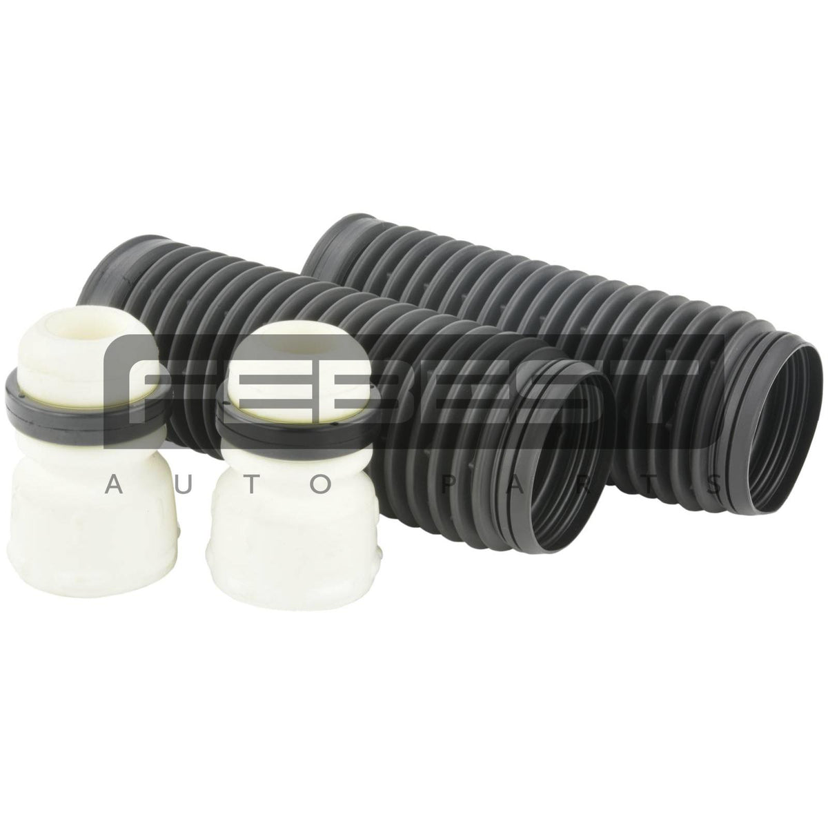Boot with jounce bumper front shock absorber kit - FEBEST