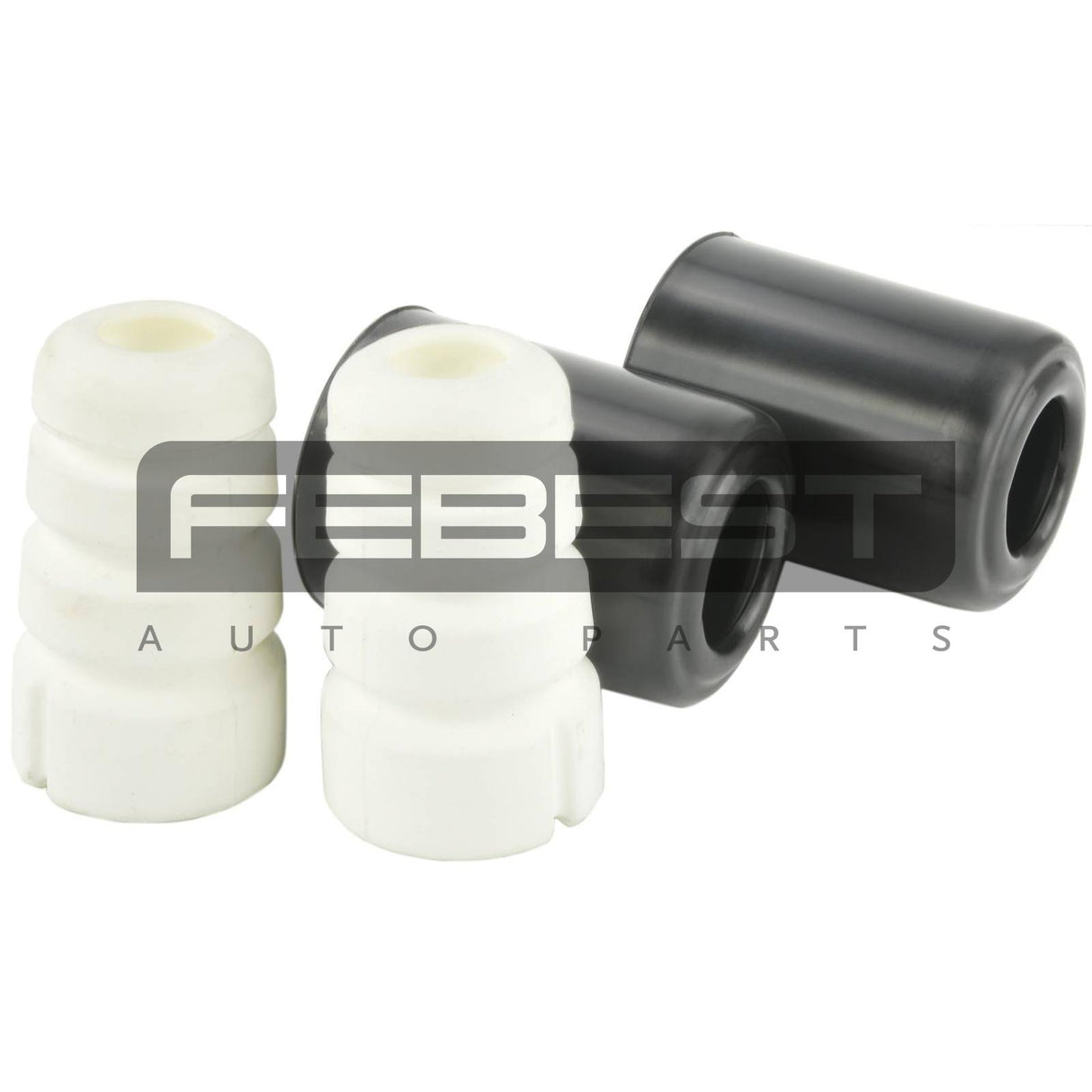 Boot with jounce bumper front shock absorber kit