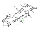 Left Hand Outrigger Tie Bracket - AG PARTS