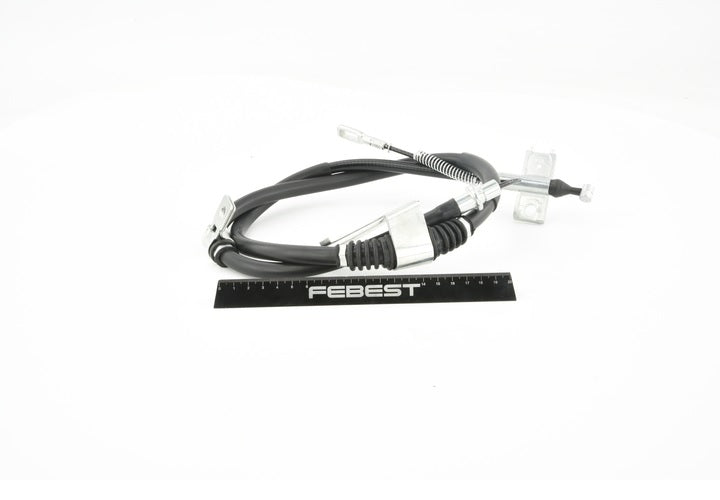 Parking brake cable, left - FEBEST