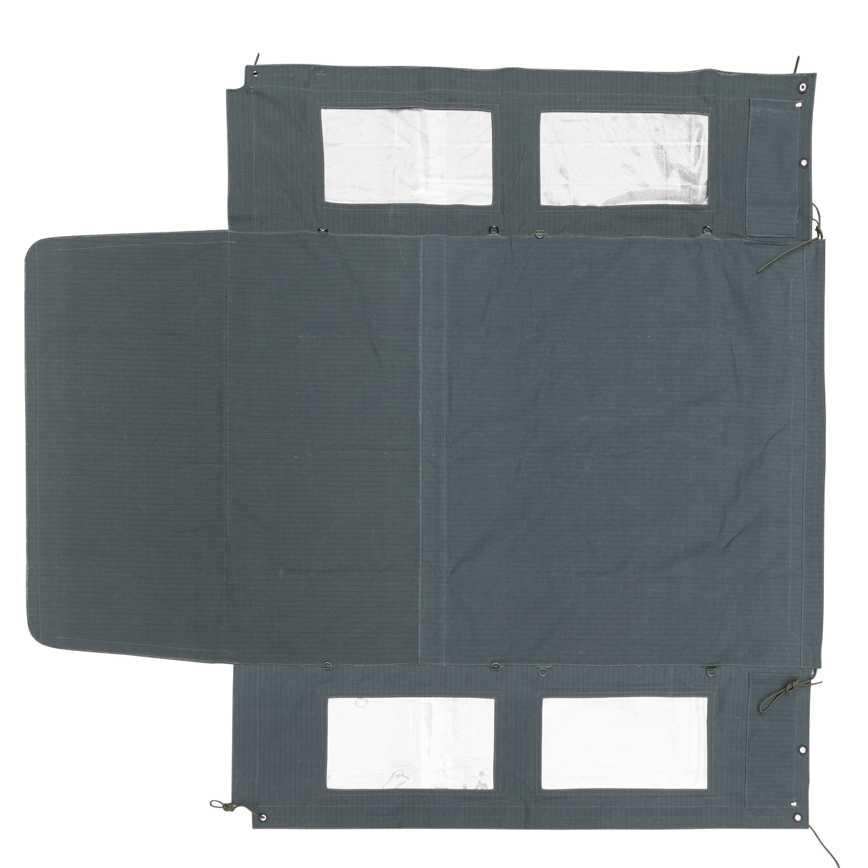 Hood With Side Windows 109" / 110" - Blackstone