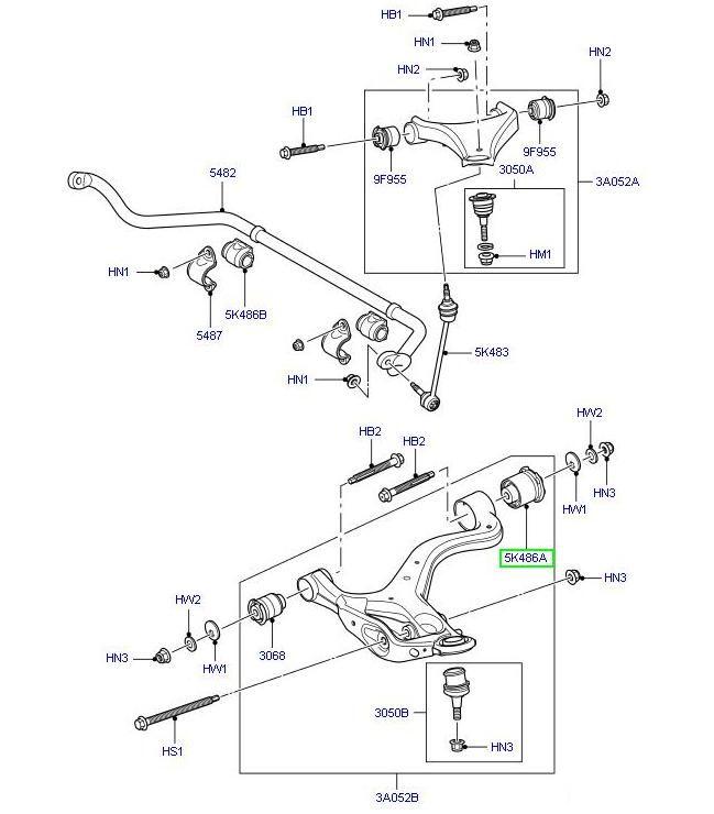 Rear Bush Lower Arm