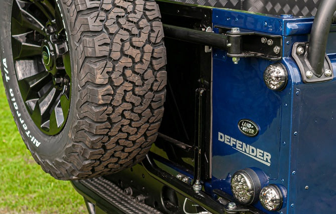 Swing Away Rear Door Mount Spare Wheel Carrier