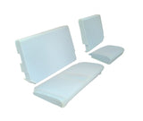 60/40 Seat Retrim Kit - Second Row Seats - Includes Foams - Denim Twill Vinyl - EXMOOR TRIM